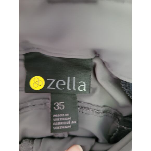Zella Men's Gray Breathable Golf Shorts 9" - Size‎ 35 #P2 - Picture 4 of 4